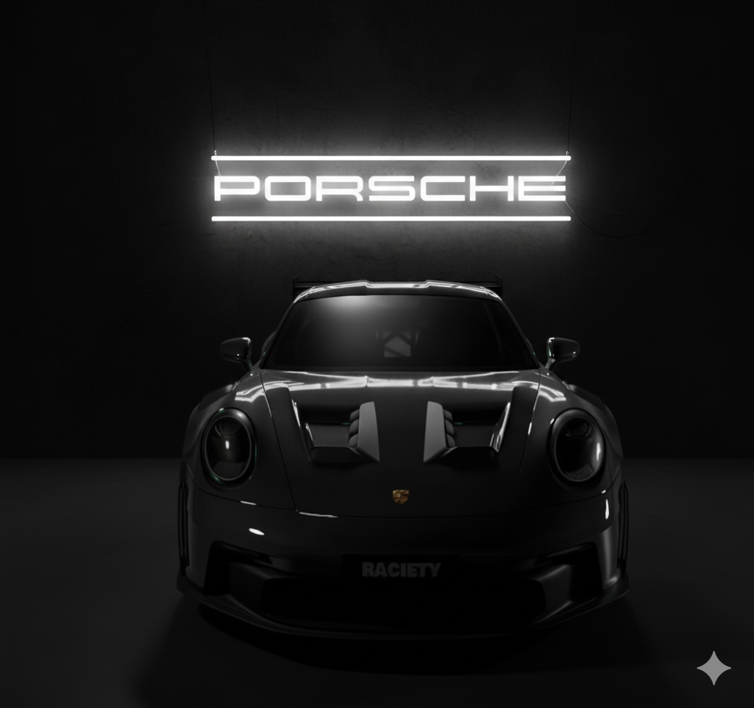 Porsche LED Sign