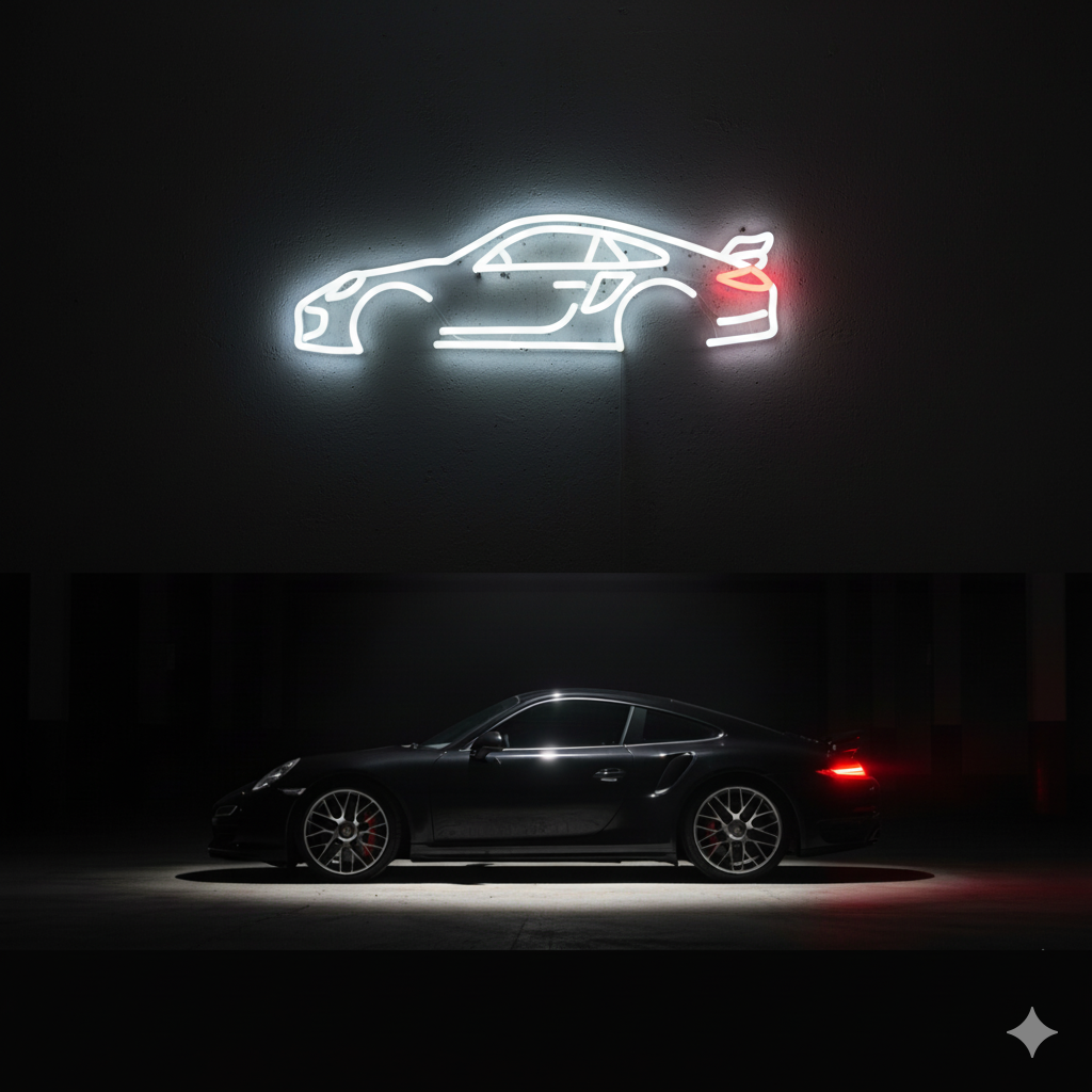 911 GT LED Sign